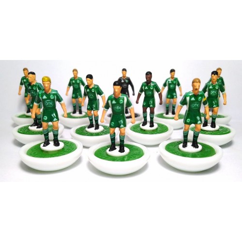 Subbuteo Andrew Table Soccer Panathinaikos 2002-03 on Classic Lightweight Bases 